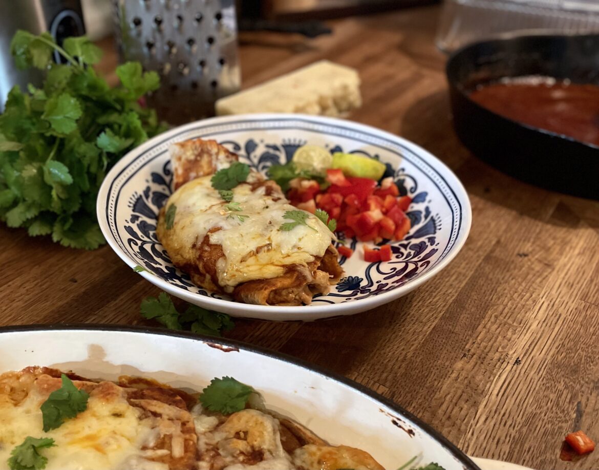 Homemade Chicken Enchiladas