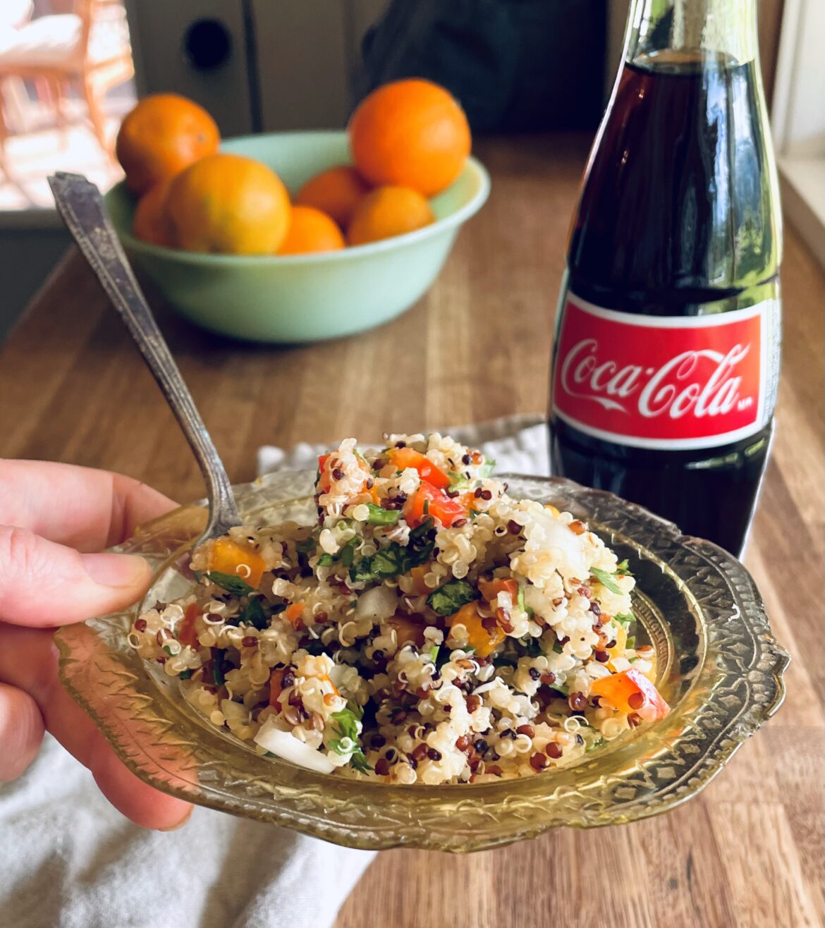 Surprisingly Good Quinoa Salad